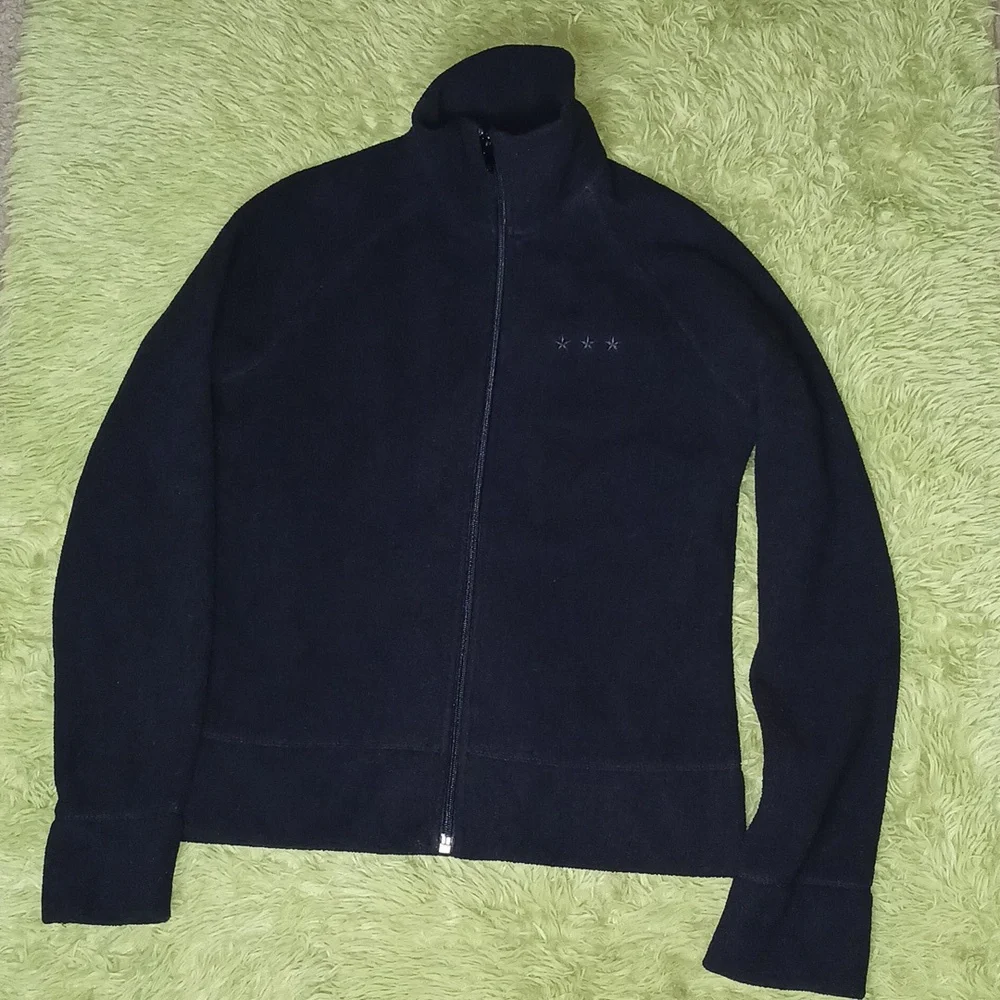 Divided‎ by H&M womens fleece zip-up Mock Neck jacket